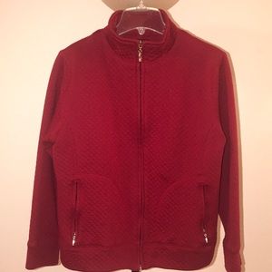 ByDesign quilted zip jacket